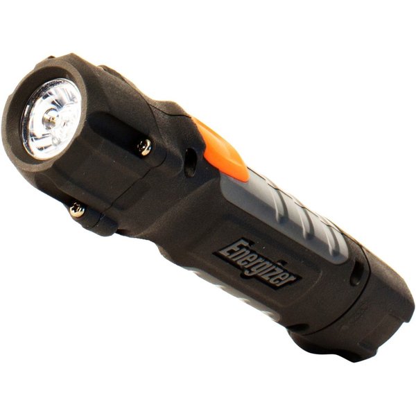 Black No Led Industrial Handheld Flashlight, AA, 300 lm