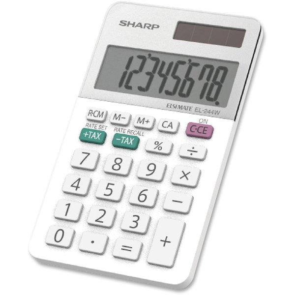 Pocket Calculator, LCD, 8 Display Digits