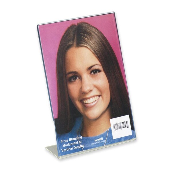 Sign Holder, Freestanding, 8-1/2x11Acrylic