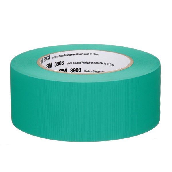 Duct Tape, 2 x 50 yd, 6.5 mil, Green, Vinyl