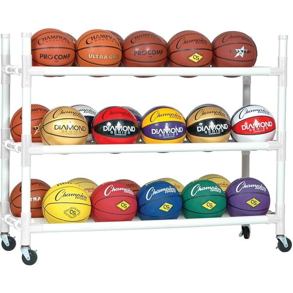 Heavy Duty Storage Cart, In/Out, 30 Ball