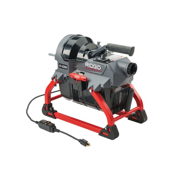 200 ft Corded Drain Cleaning Machine, 115V AC
