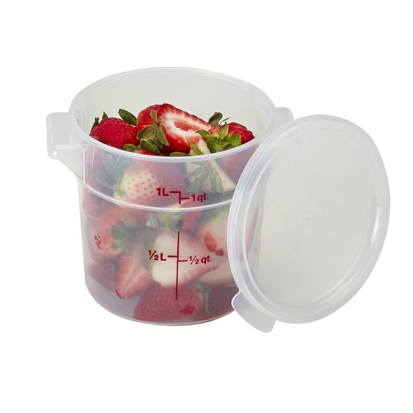 Food Storage Container Lid, Clear