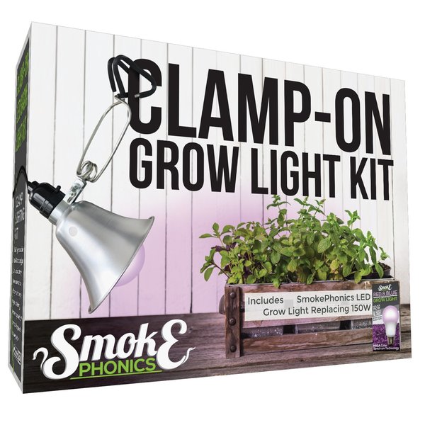 SmokePhonics LED Clamp-On Grow Light Kit