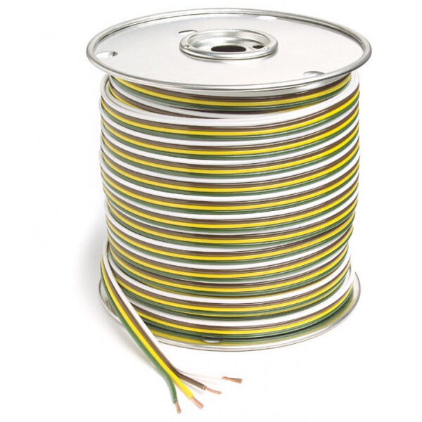 Wire, Bonded, 4 Cond, 18 ga., 25 ft.