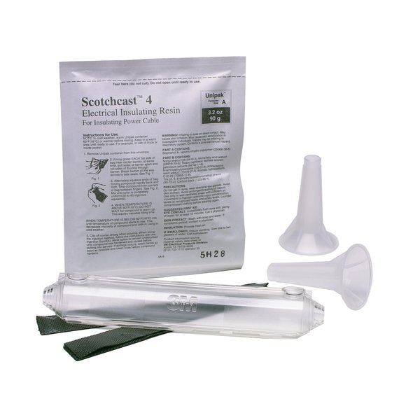 Resin Comp Splice Kit, 10 to 2 AWG, 5000V