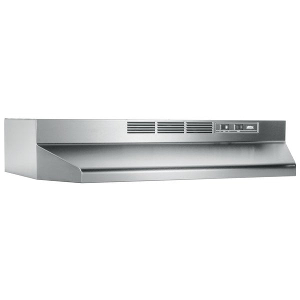 Hood, Duct Free, 30 In, Stainless Steel