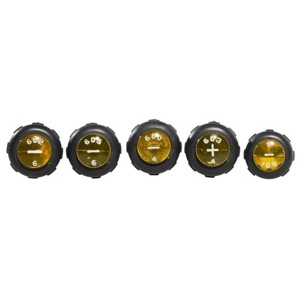 General Purpose Screwdriver Set, Slotted and Phillips Tip, Ergonomic Grip, 5-Piece