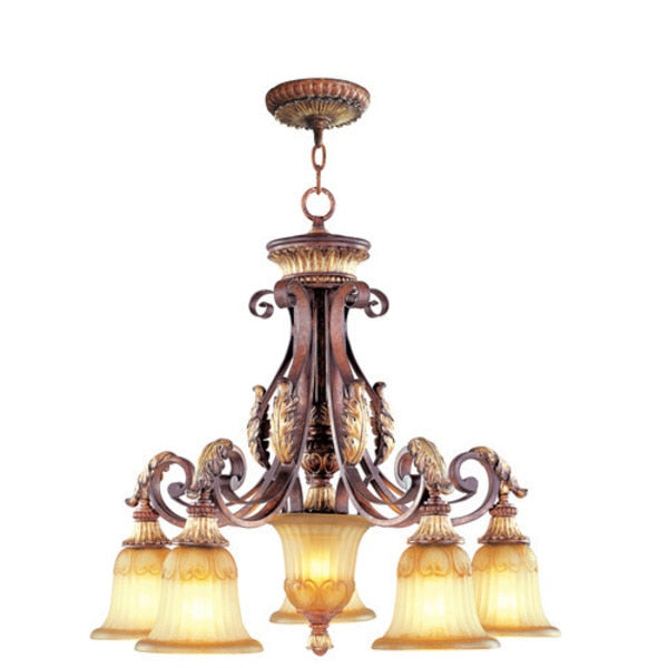 Villa Verona 6 Light Verona Bronze with