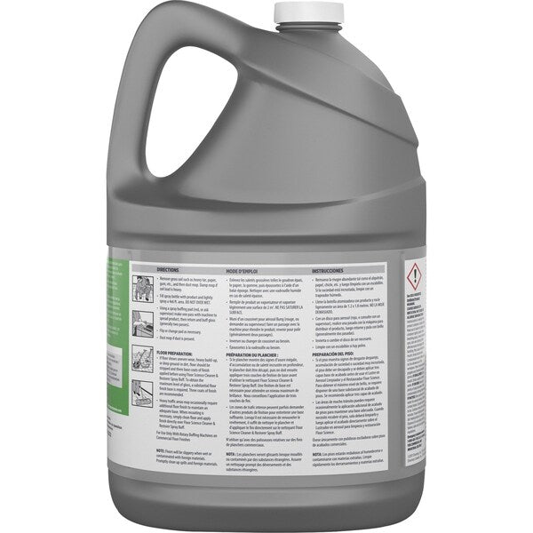 Floor Science, Cleaner/Restore, Spray, 1gal, PK4