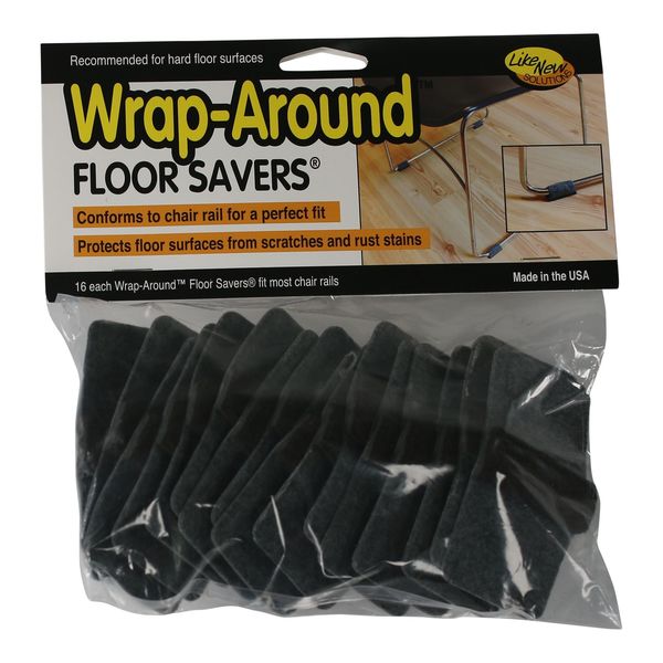 Wrap-Around Felt Floor Savers, 1/4, PK96