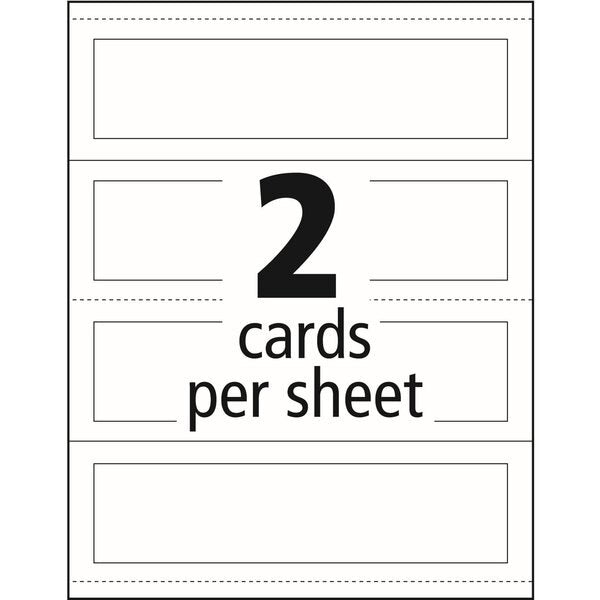 Medium Tent Cards, Embossed, Uncoat, PK100