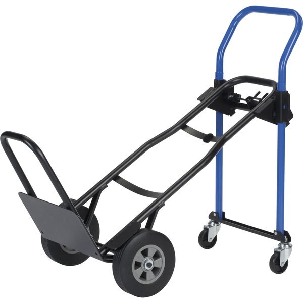 Cnvrtbl Hand Truck, 3in1 Qck Chng, 8