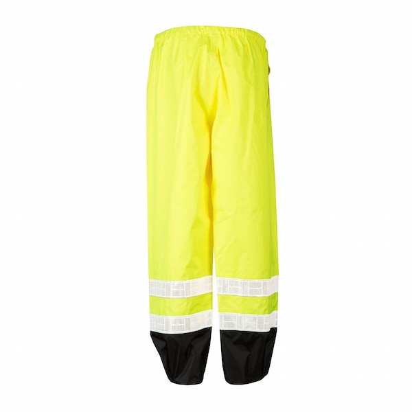 2-Piece Rainsuit with Hood, Jacket/Pant, Storm Stopper Pro, Class 3, Hi-Vis Lime, Size L/XL