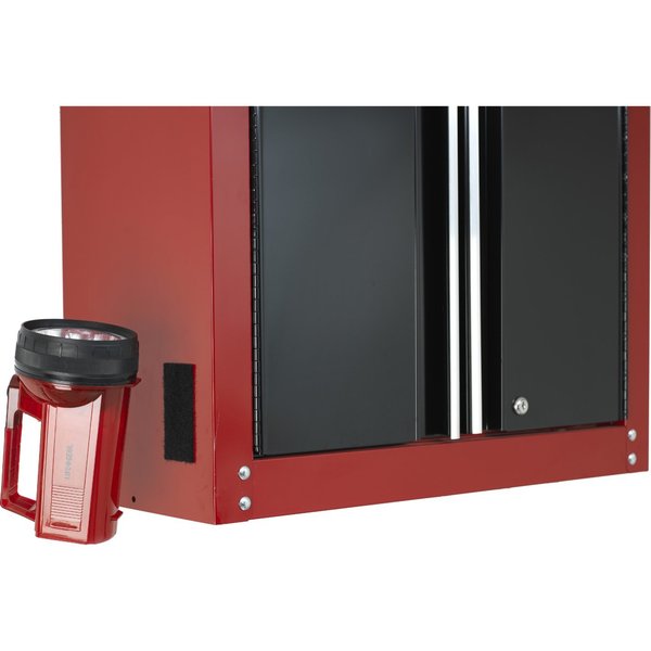 Reclosable Fastener, Rubber Adhesive, 4 in, 2 in Wd, Black