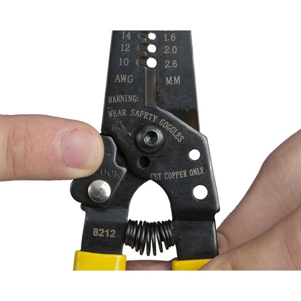 6 3/4 in Wire Stripper/Cutter 10 to 22 AWG