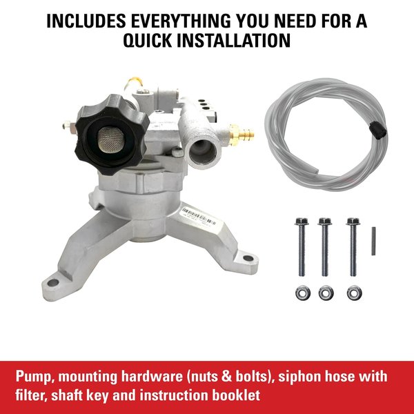 90025 OEM Technologies Axial Cam Pump Kit - 2400 PSI at 2.0 GPM Axial Cam Pump Kit