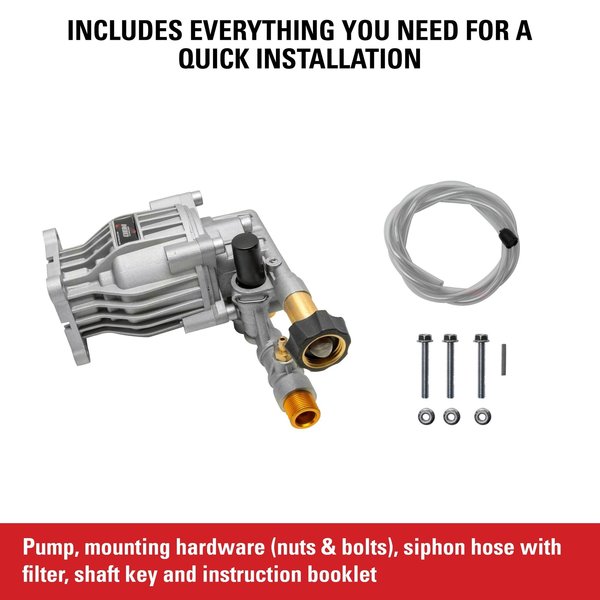 90028 OEM Technologies Axial Cam Pump Kit 3300 PSI at 2.4 GPM Axial Cam Pump Kit