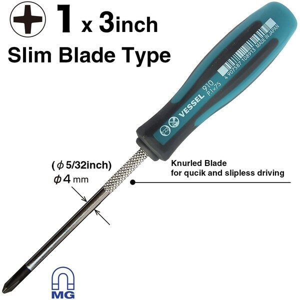 MEGADORA Slim Blade Screwdriver No.910