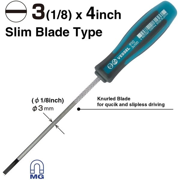 MEGADORA Slim Blade Screwdriver No.910