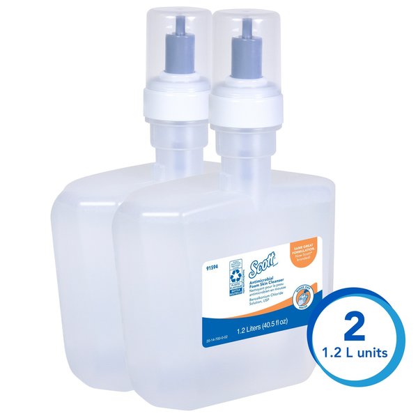 1.2L Foam Hand Soap Cartridge, 2 PK