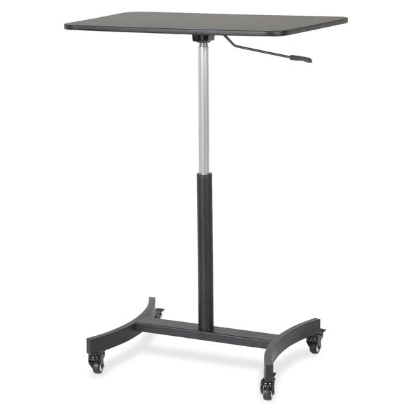 Mobile Adj. Stand, Black, 44in H x 22in L