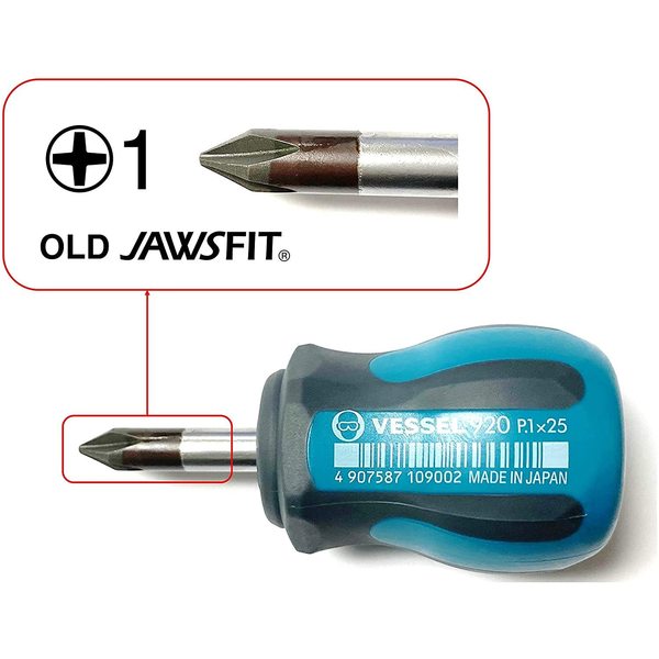 MEGADORA Stubby Screwdriver No.920 +1x25