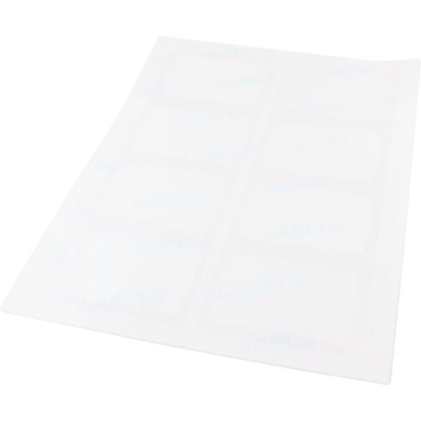 ID Adhesive Badge, Adhesive, PK200