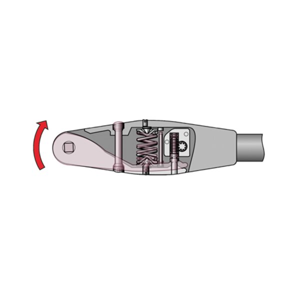 Dial Measuring Torque Wrench, Type 83