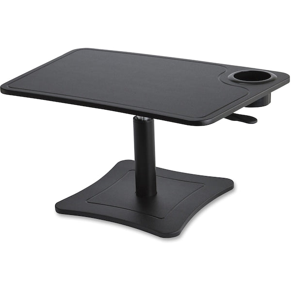 Laptop Stand, Black, 15-3/4in H, 20 lb