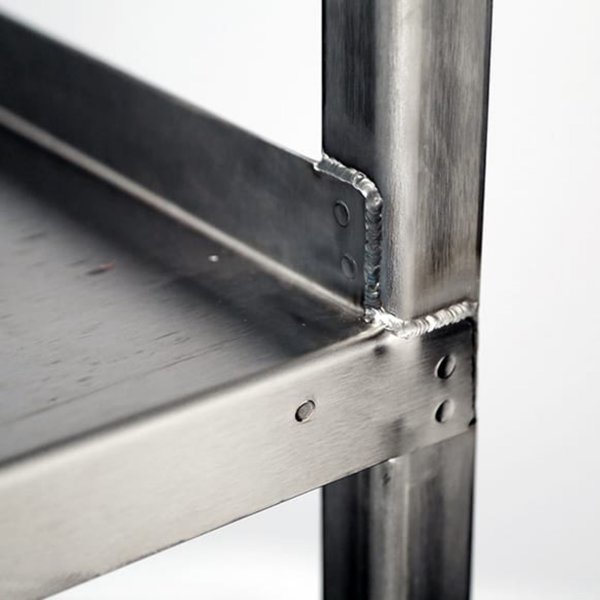 Stainless Steel Utility Cart; 1,000 Lb Capacity, 2 Shelf, 18