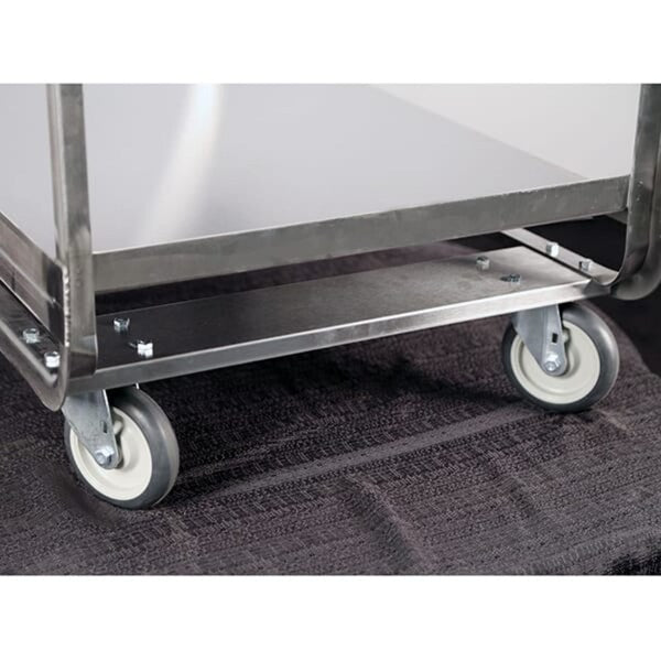 Stainless Steel Utility Cart; 1,000 Lb Capacity, 3 Shelf, 18