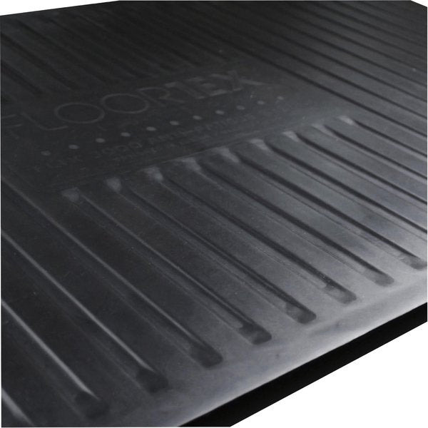 Chair Mat, Contoured, With Floor, Clear