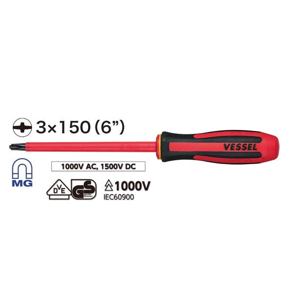 MEGADORA Insulated Screwdriver No.960 PS