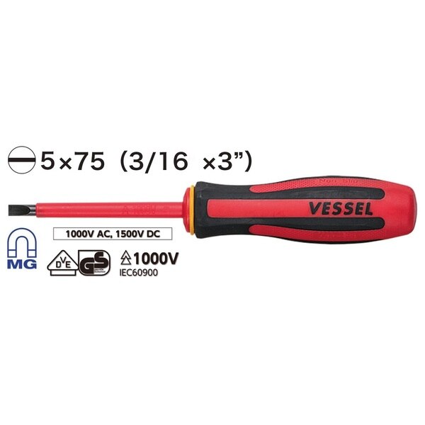 MEGADORA Insulated Screwdriver No.960 -0