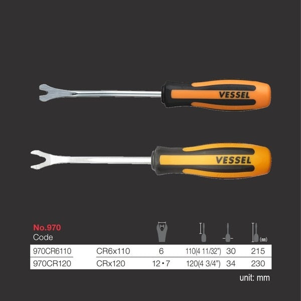 MEGADORA Clip Remover No.970 CR6x110