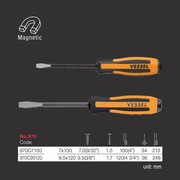 MEGADORA Chisel-Type Screwdriver No.970