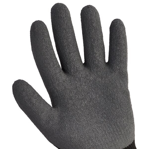 Coated Gloves, 2XL, Black/Gray, PR