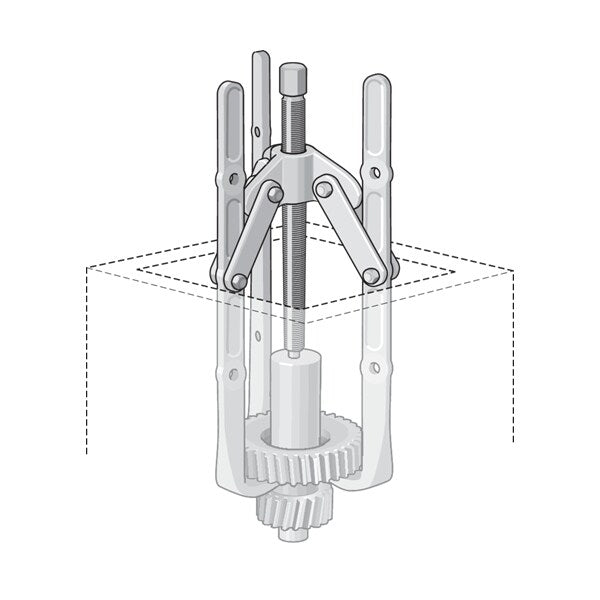 Fan Puller, 2-Arm Pattern, 150 x 200mm