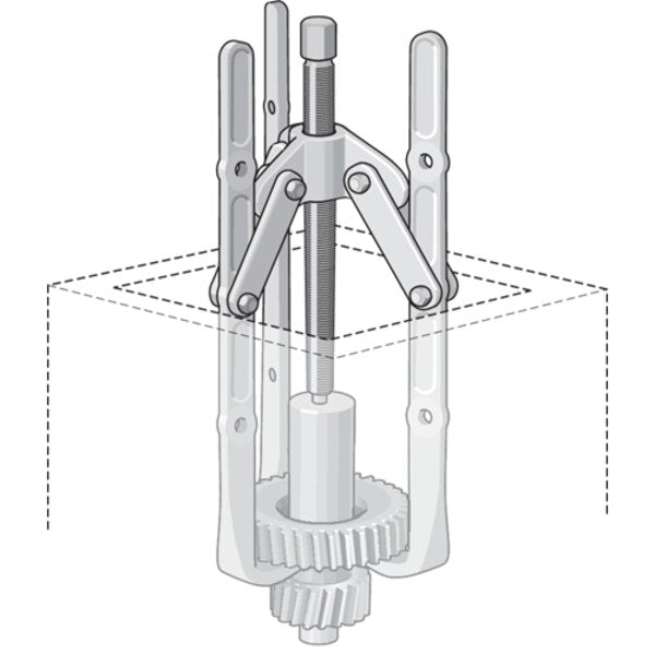 Fan Puller, 3-Arm Pattern, 150 x 200mm