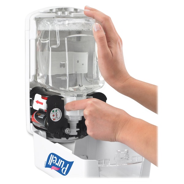 LTX-12 1200mL Hand Sanitizer Dispenser, Touch-Free, White