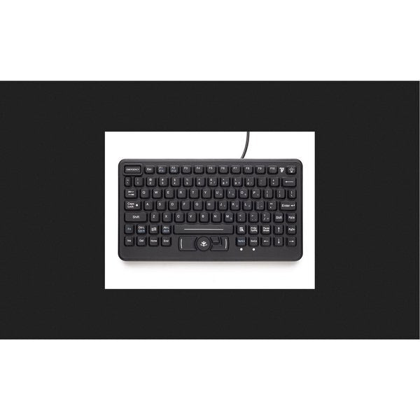 Keyboard, Fully Sealed Rugged, Black