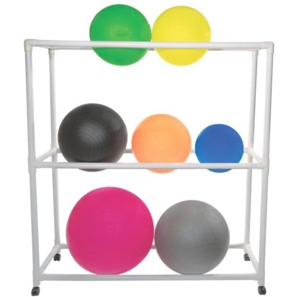 ABS Sports Ball, Storage Cart, Casters