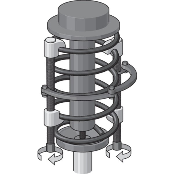 Safety Coil Spring Compressor, 340mm