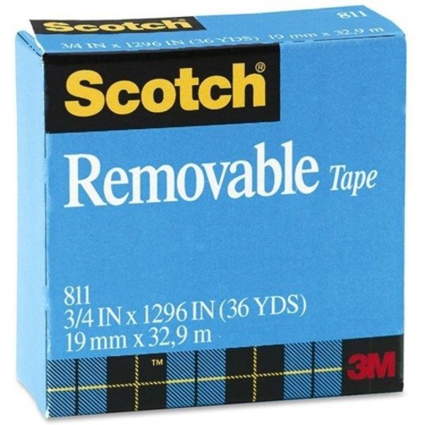 Tape, Rl, Removeable, 3/4X1296