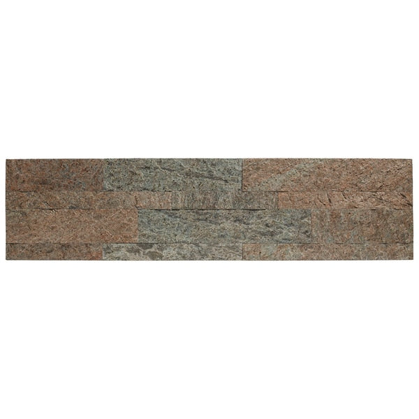 Peel and Stick Stone Backsplash, 6X24 Tr