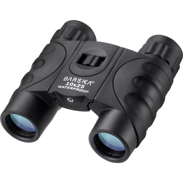 Waterproof Compact Binoculars, 10x25, Blk