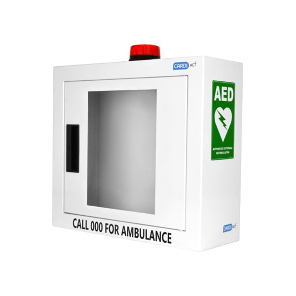 Defibrillator Wall Cabinet, Alarmed