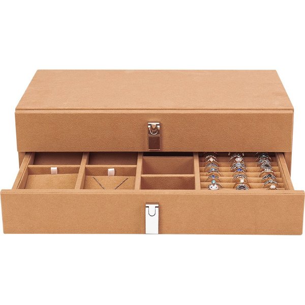 Suede-Lined Jewelry Storage Drawer Set