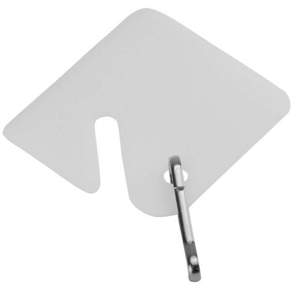 Key Tags For Key Cabinets, White, PK50